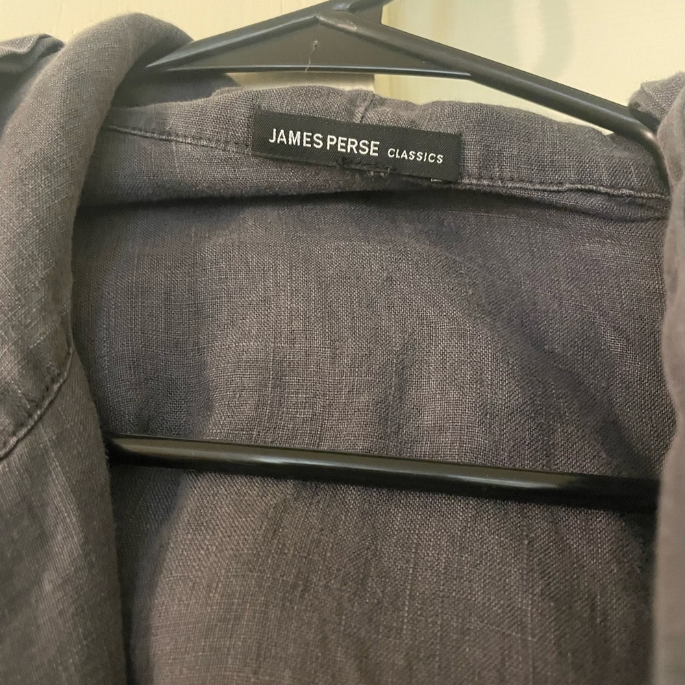 James Perse Linen Robe - Picture 5 of 10